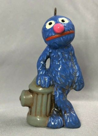1977 Grover Sesame Street Vintage Christmas Ornament Muppets Inc