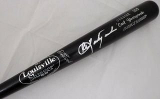 Carl Yastrzemski Autographed Signed Louisville Slugger Bat Red Sox Jsa Dd40748