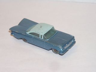 Vintage Lesney Matchbox 57 Chevrolet Impala Black Light Special