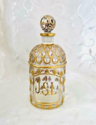 Rare Antique Guerlain Cologne Imperiale Iconic Golden Bee Perfume Scent Bottle
