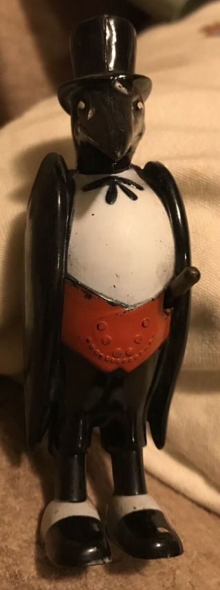 Vintage Old Crow Bourbon Whiskey Advertising Plastic Figure/ Statue Ships