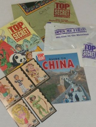 Highlights Top Secret Adventures China Case 10399 Mayhem On The Mainland Vintage
