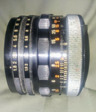 [for Repair] Vintage Canon - Canomatic Lens R 50mm F/1.  8 Mf Lens From Japan