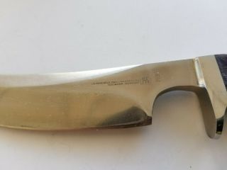 Vintage J.  A.  Henckels Saber Tooth Hunting Knife 2