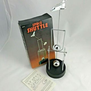 Vintage 1980’s Nasa Space Shuttle Magnetic Desk Toy Kinetic Mobile