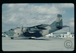 46 - 35mm Kodachrome Aircraft Slide - C - 123k Provider 56 - 4362 @ Dobbins In 1975