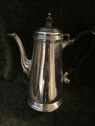 Vintage Tiffany Sterling Silver Teapot