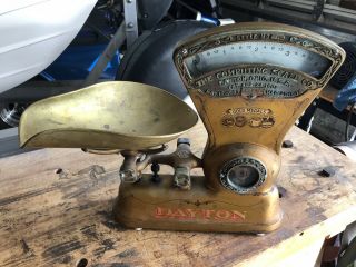 Dayton The Computing Scale 1906 General Store Candy Counter Scale 166