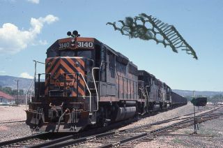 D&rgw Denver & Rio Grande Western Railroad Slide 3140 Gp - 40