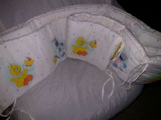 Vintage Sesame Street Babies Baby Unisex Crib Bumper Pad 80 
