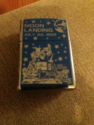Zippo Lighter.  Moon Landing.  20july1969