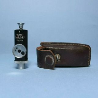 Vintage Leica Leitz Apdoo Camera Self - Timer Shutter Release With Case