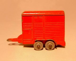 Vintage Dinky Toys - Smiths Horse Trailer - Made In England Meccano Diecast Rare