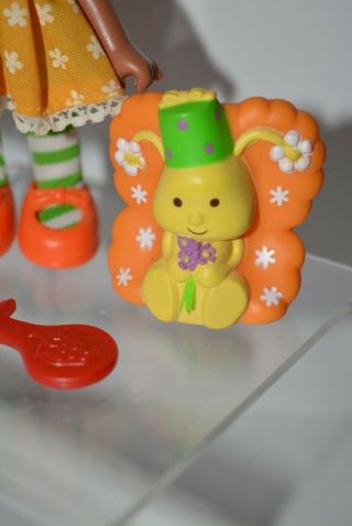 Kenner Strawberry Shortcake Doll Party Pleaser Orange Blossom,  Pet Marmalade 3