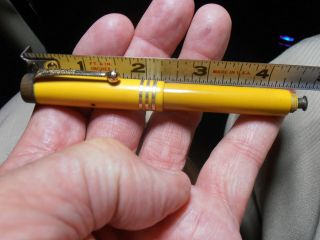 ANTIQUE PARKER LADY DUOFOLD LUCKY CURVE FOUNTAIN PEN mandarin yellow PAT 4 - 25 - 11 2
