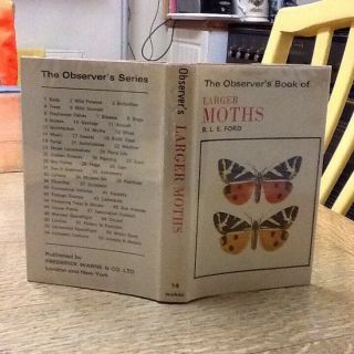 Observers Book Of Larger Moths 1974:
