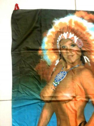 Samantha Fox Touch Me Vintage 1980 ' s Textile Banner Flag 3