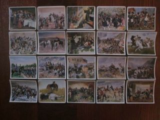 20 German Cigarette Cards Of The Napoleonic Wars,  Issued In 1937,  2/2