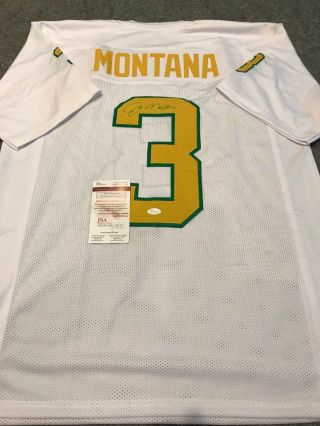 Joe Montana Autographed Signed Notre Dame Jersey Jsa