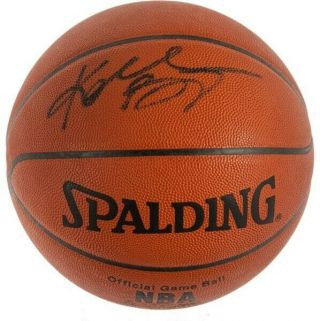 Kobe Bryant Autographed Official Spalding Game Basketball - Psa/dna