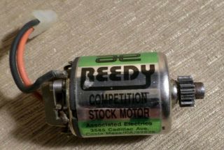 Vintage Reedy Team Associated Competition Stock Brushed Motor Rc10 Rc10t