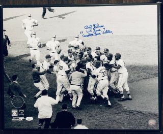 Bob Gibson Signed “64 Ws Game 7 Complete Game Victory” 16x20 Autograph Photo Jsa