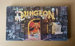 Vintage 1989 The Dungeon Board Game Tsr Fantasy Rpg Adventure Gary Gygax