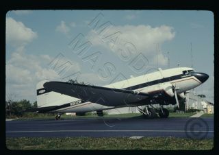 09 - 35mm Ektachrome Aircraft Slide - Whirlpool Douglas C - 47 N1902w In Ohio 1967