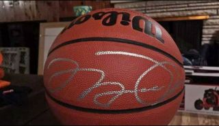 Michael Jordan Autographed Wilson Basketball