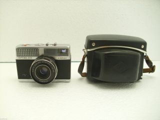 Vintage Agfa Optima 200 Sensor Camera F2,  8/42mm W/ Case Made In Germany 60 