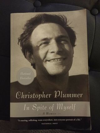 Christopher Plummer,  Signed Autographed Book,  Sound Of Music,  Actor