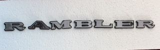 Vintage Amc Rambler Ambassador Emblem 1960 