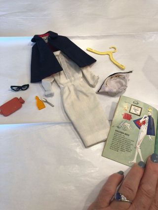 Vintage Barbie Doll Clothes.  Registered Nurse Outfit 991.