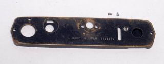 Olympus Om - 3 Bottom Cover Plate Screws Vintage Slr Film Camera Parts