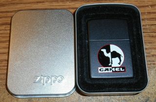 Zippo Camel Full Size Advertising Lighter/nib/tough
