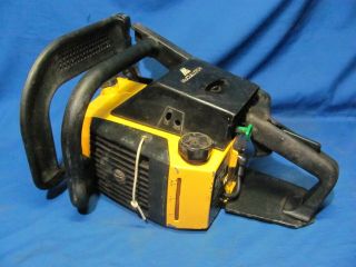 Vintage Mcculloch Pro Mac 610 Chainsaw Powerhead Only Starts