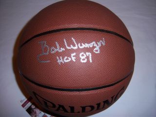 Bob Wanzer Royals,  Hof Jsa/coa Signed Basketball