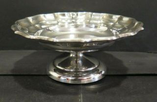 Heavy Solid Sterling Silver Birks Compote Dish Footed Bowl 1/15/1 Stand Server