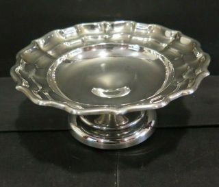 HEAVY SOLID STERLING SILVER Birks COMPOTE DISH footed bowl 1/15/1 STAND SERVER 2