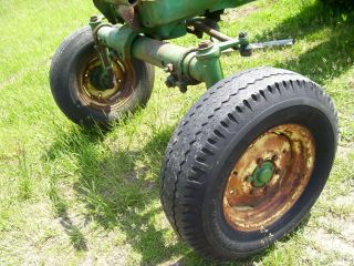 Vintage Oliver 1750 Diesel Row Crop Tractor - Wide Front Axle Assembly - 1969