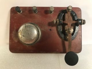 Signal Electric Mfg.  Co.  Vintage Telegraph Key 1920s - 1950s Morse Code
