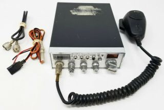 Vintage Cobra 25 Ltd St Sound Tracker 40 Channel Cb Radio