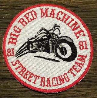 Red & White Support Patch Biker Motorcycle Patch Nomads 81 Supporter
