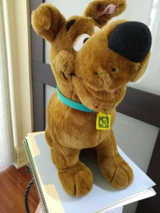 Vintage Scooby Doo 14 " Plush Talking 2000 Does Not Work Equity Toys