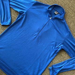 Patagonia Size Medium Blue Vintage Capilene Base Layer Shirt Usa Made