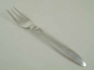 Cactus By Georg Jensen Sterling Silver 5 1/8 " Pastry Fork (s) Circa 1933 - 1944