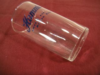 Vintage 1940 ' s Hamm ' s Smooth and Mellow Beer Beer Glass Made by Libbey 3