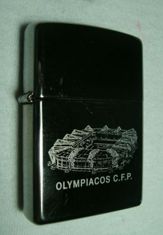 Zippo Olympiakos C.  F.  P.  Greek Football Team Petrol Lighter 2005 147