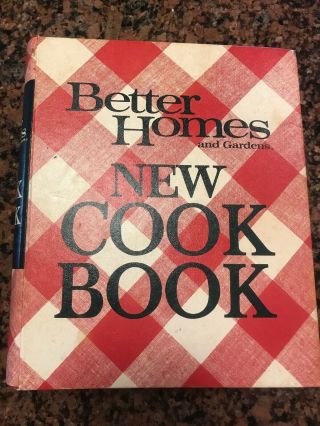1973 Better Homes And Garden Cookbook 6th Printing