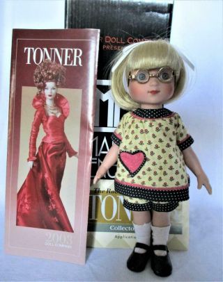 Robert Tonner Mary Engelbreit Ann Estelle 10 " Doll In Tagged Short Set